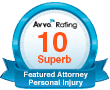 10 Superb Avvo PI Attorney | Awards + Memberships | Attorney Aaron A. Herbert